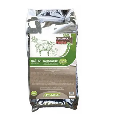 Slovakia Farma - Bačovo jehňátko 25/14 granule pro psy 15 kg