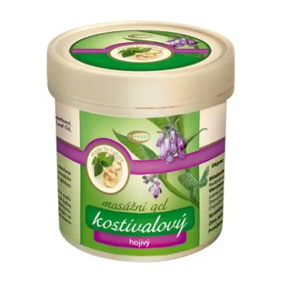 TOPVET Kostivalový masážní gel - při bolestech kloubů 250 ml