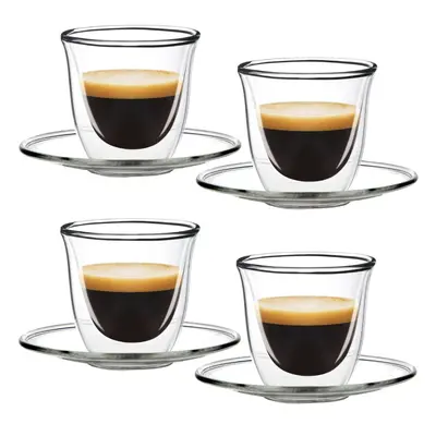 Filter Logic CFL-657 Espresso sklenička s podšálkem 70 ml 4 ks