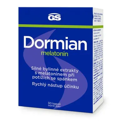 GS Dormian melatonin cps.30