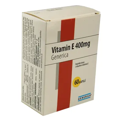 Vitamin E 400 I.U. cps.60 Generica