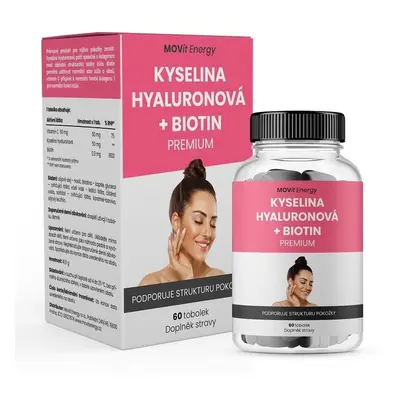 MOVit Kyselina hyaluronová+Biotin PREMIUM tob.60