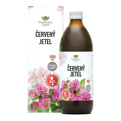 Červený jetel výtažek 500ml EkoMedica