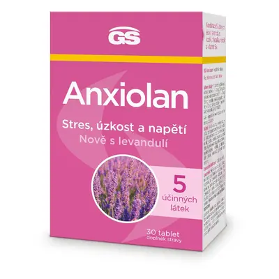 GS Anxiolan s levandulí tbl. 30