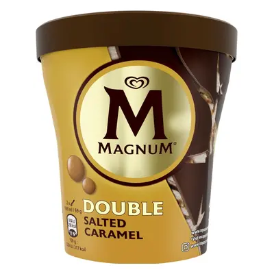 Magnum Double salted caramel zmrzlina v kelímku