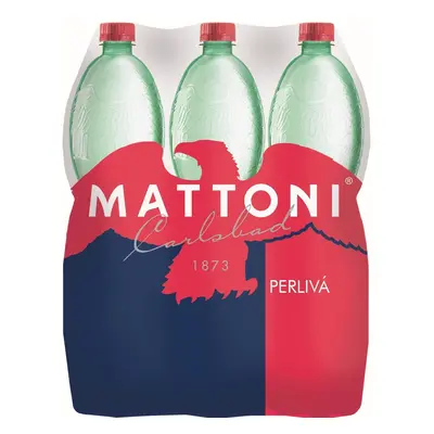 Mattoni minerální voda perlivá (6x1,5l)