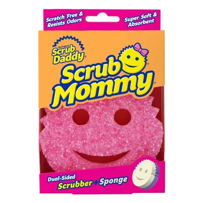 Scrub Mommy Houbička růžová