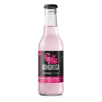 Bohemsca Tonic Pink Grep a citron sklo