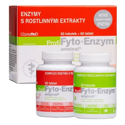 PRAGOMED Profi Fyto+Enzym tob.60+tbl.60