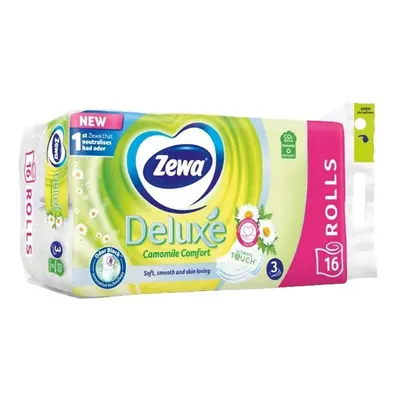 Zewa Deluxe Camomile Comfort toaletní papír 3vrstvý, 16 ks