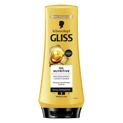 Gliss Oil Nutritive kondicionér pro hrubé a namáhané vlasy