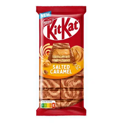 KitKat Slaný karamel s křupavou oplatkou s bílou polevou