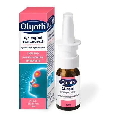 OLYNTH 0,5MG/ML Nosní sprej, roztok 1X10ML