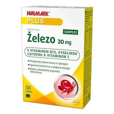 Walmark Železo 20mg tbl.30