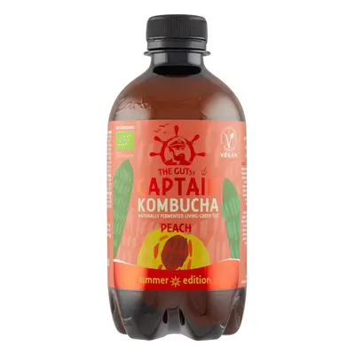 Captain Kombucha BIO Broskev