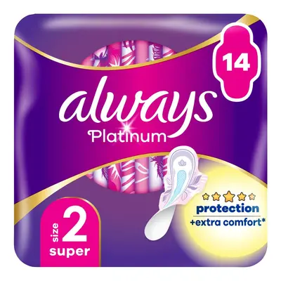 Always Platinum Super hygienické vložky