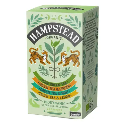 Hampstead Tea BIO Selekce zelených čajů