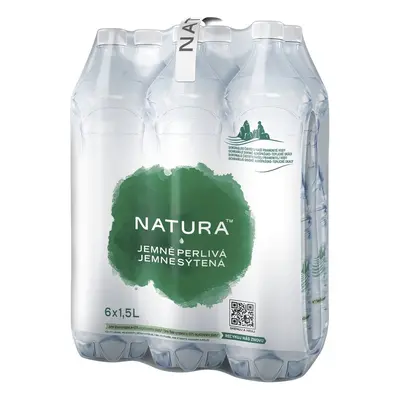 Natura Jemně perlivá voda (6×1,5l)