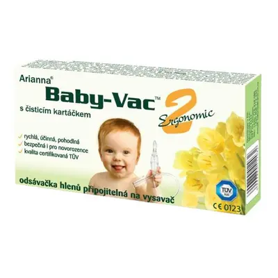 Arianna Baby-Vac 2 s čistic.kart. odsávačka hlenů