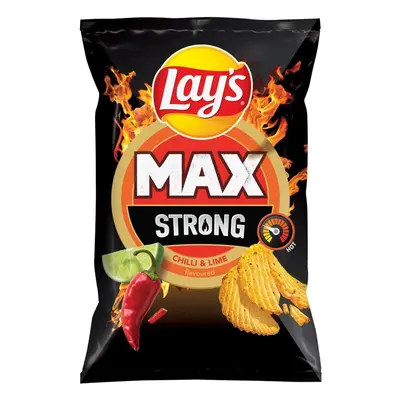 Lay's Max Strong s příchutí chilli a limetky