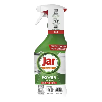 Jar Power Spray 3v1 víceúčelový sprej na nádobí a do kuchyně s pomerančovou vůní