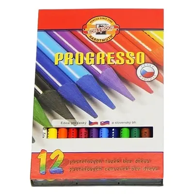 Koh-i-noor Progresso pastelky v laku