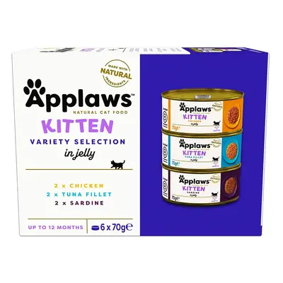 Applaws Cat konzerva pro koťata multipack (6×70 g)