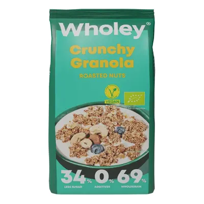 Wholey BIO Křupavá granola s praženými ořechy