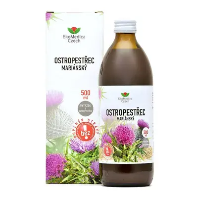 Ostropestřec Mariánský výtažek 500ml EkoMedica