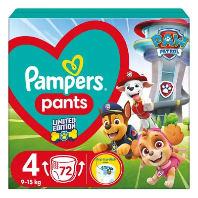 Pampers Active Baby Tlapková patrola plenkové kalhotky 4 (9–15 kg)