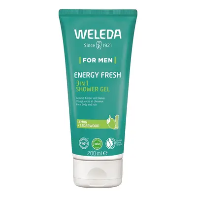 Weleda BIO Energy Fresh sprchový gel pro muže 3v1