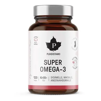 Puhdistamo Super Omega 3 cps.120