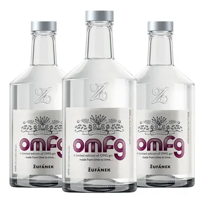 Žufánek OMFG OH MY * Gin 3×0,5 l 45% obj. Limitovaná edice