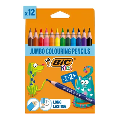 BIC Kids Evolution Trojboké jumbo pastelky