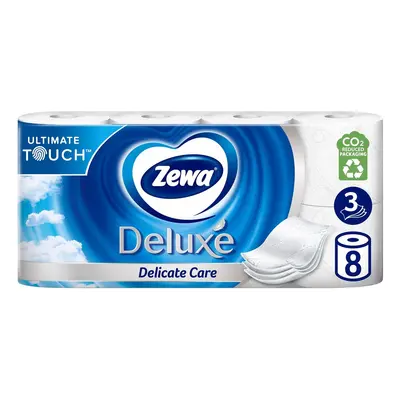 Zewa Deluxe Delicate Care toaletní papír 3vrstvý, 8 ks