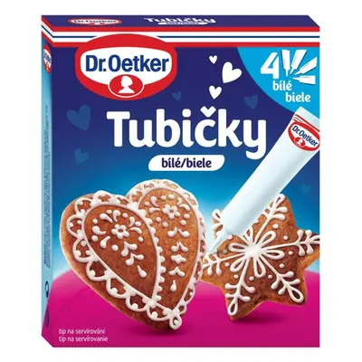 Dr.Oetker Tubičky na zdobení bílé