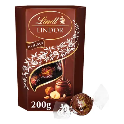 Lindt LINDOR bonboniéra čokoládové pralinky lískový oříšek