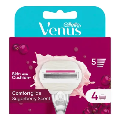 Gillette Venus ComfortGlide Sugarberry Plus Olay náhradní hlavice holicího strojku