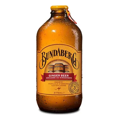 Bundaberg Zázvorové pivo limonáda sklo