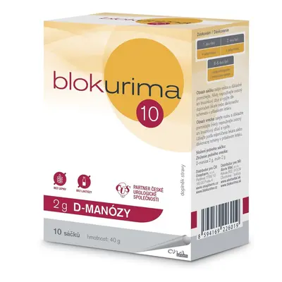 Blokurima 2g D-manózy sáčky 10x4g