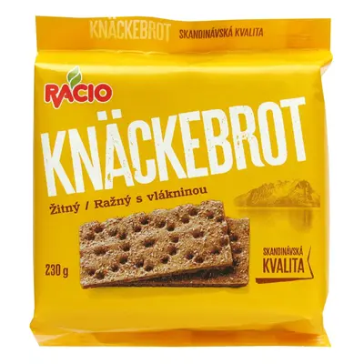 Racio Knäckebrot žitný s vlákninou