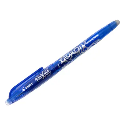 Pilot FriXion Ball F, modrý gelový gumovací roller, šířka stopy 0,25 mm, šířka hrotu 0,5 mm