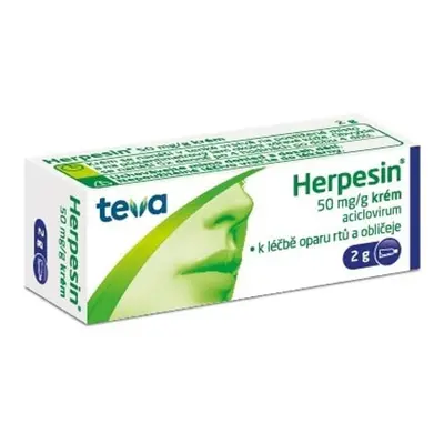 HERPESIN 50MG/G krém 2G