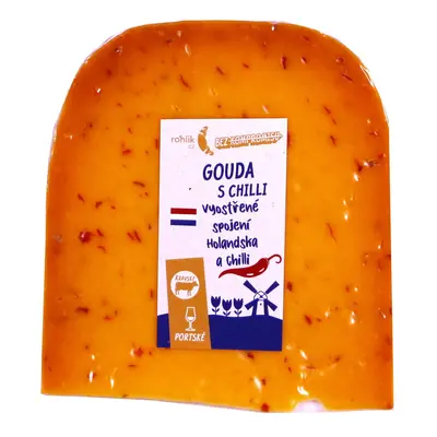 Rohlik.cz Gouda s chilli výkroj