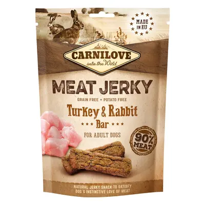 Carnilove Jerky pro psy – krocan a králík tyčinka