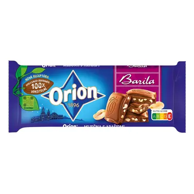 Orion Mléčná čokoláda s arašídy