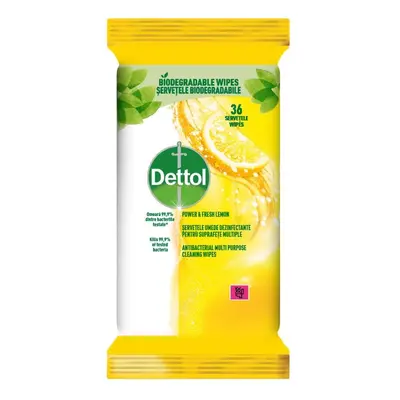 Dettol Antibakteriální ubrousky na povrchy citron a limeta