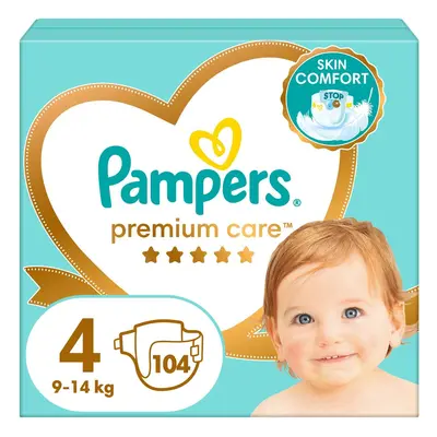 Pampers Premium care jednorázové plenky 4 (9–14 kg)