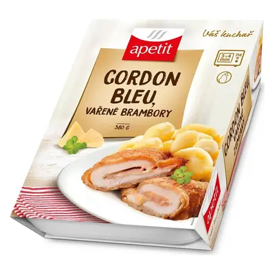 Apetit Cordon bleu s vařenými bramborami