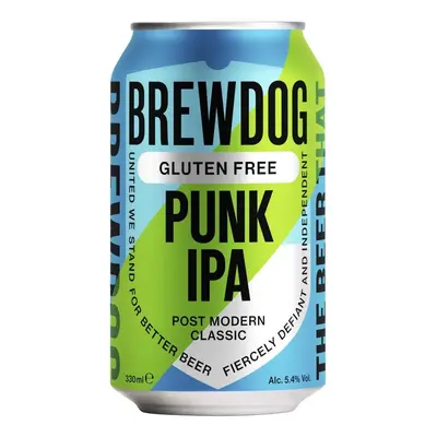 BrewDog Punk Gluten Free plech bezlepkové pivo